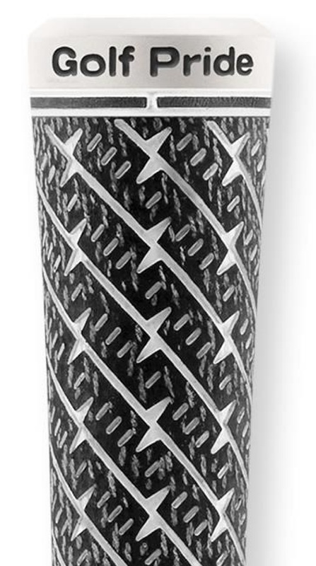 Golf Pride Z-Grip Cord Grip, Standard, Schwarz/Weiß