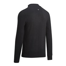 Callaway Windstopper 1/4 Zip Herren Pullover, schwarz