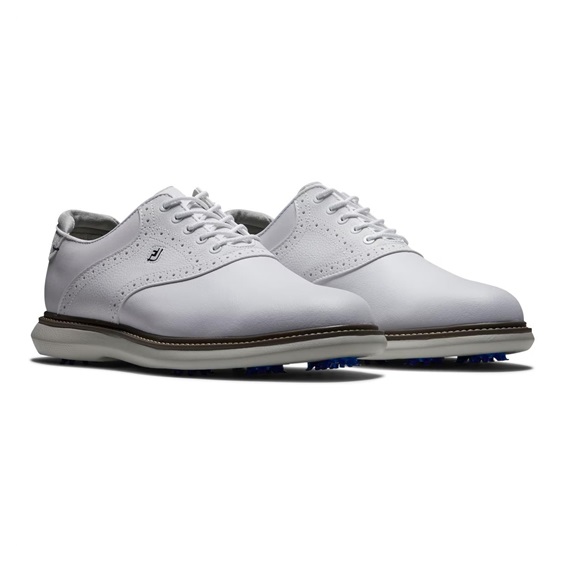 FootJoy Traditions Herren Golfschuhe, weiss