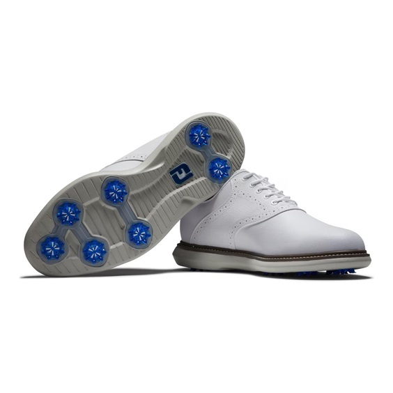 FootJoy Traditions Herren Golfschuhe, weiss