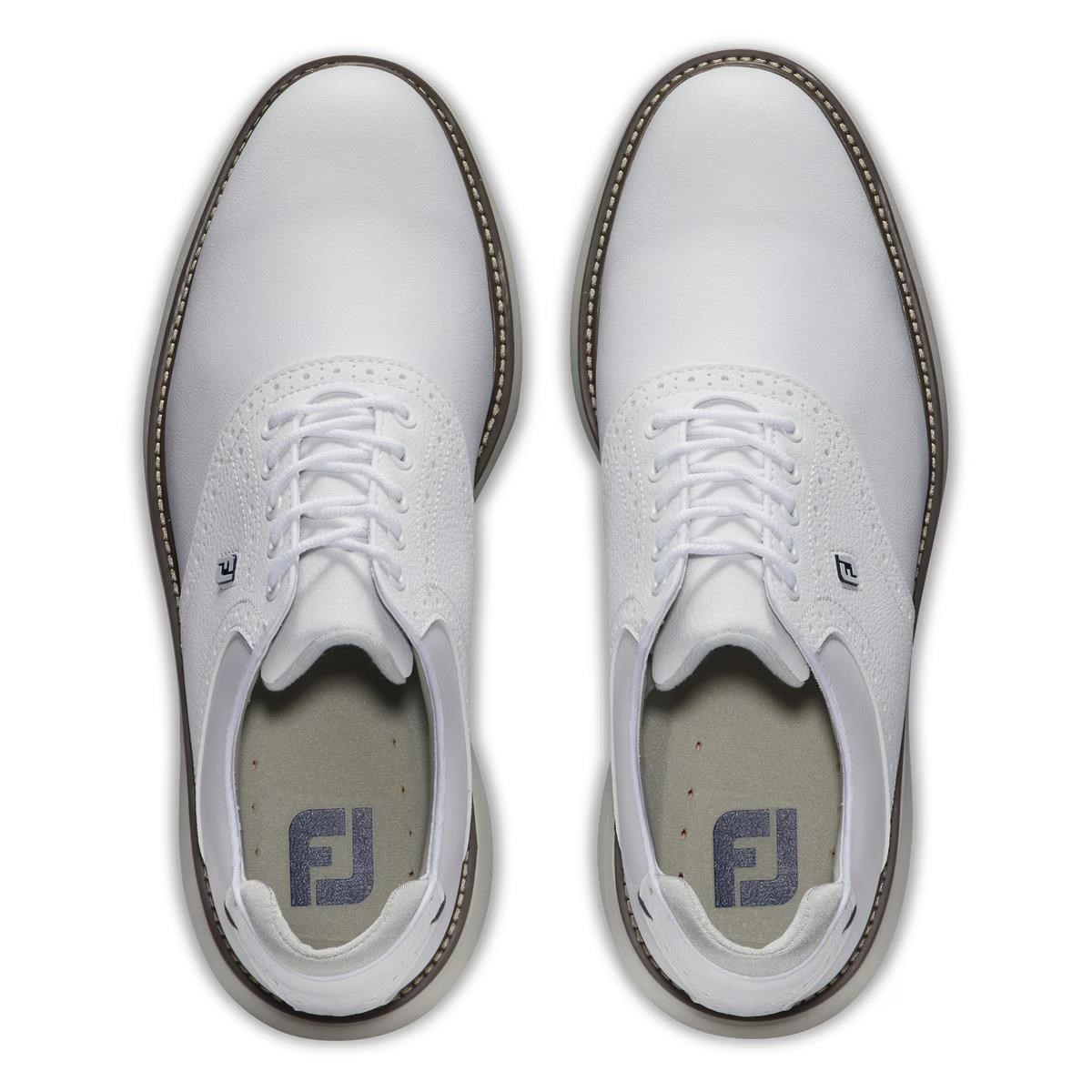 FootJoy Traditions Herren Golfschuhe, weiss