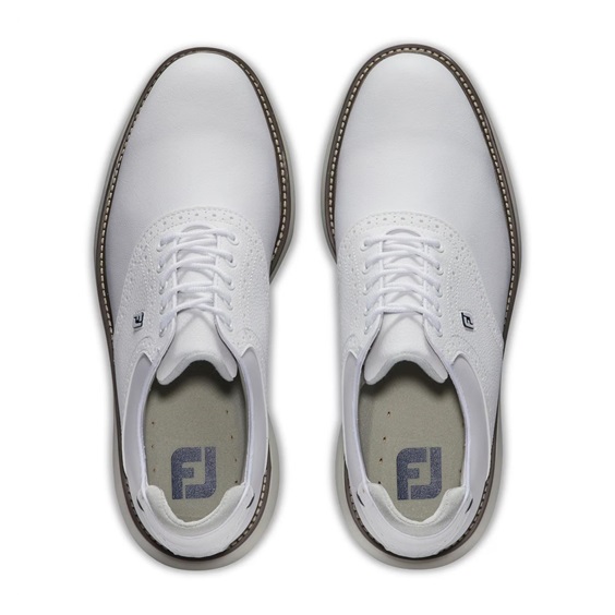 FootJoy Traditions Herren Golfschuhe, weiss