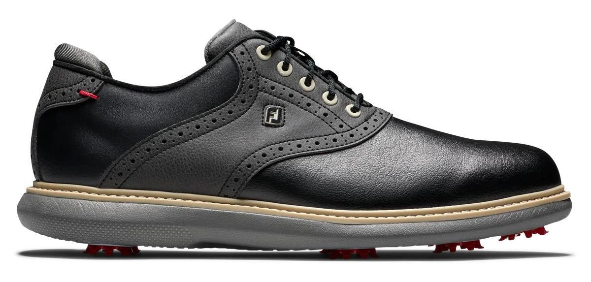 FootJoy Traditions Herren Golfschuhe, schwarz