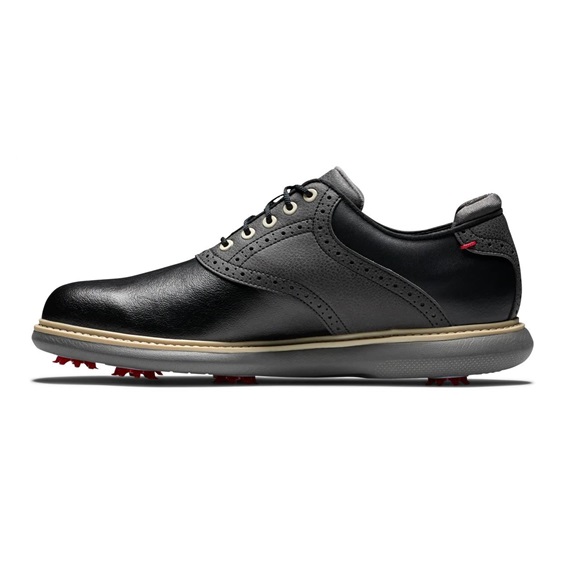 FootJoy Traditions Herren Golfschuhe, schwarz