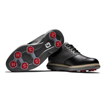 FootJoy Traditions Herren Golfschuhe, schwarz