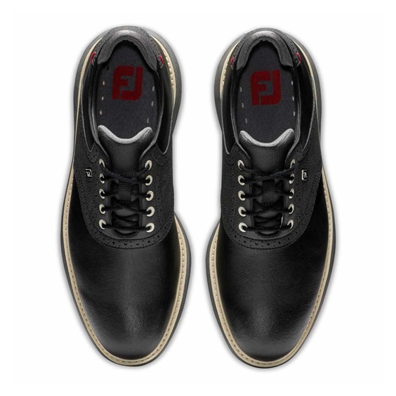 FootJoy Traditions Herren Golfschuhe, schwarz