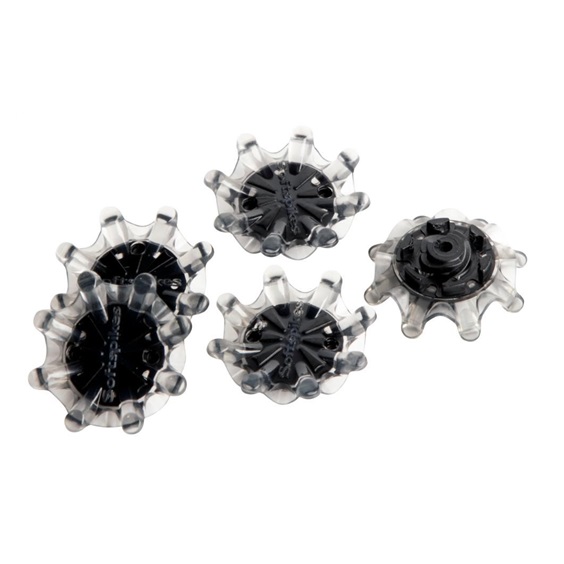 SoftSpikes Pulsar Fast Twist FJ Golfspikes, schwarz/grau (18 Stück)