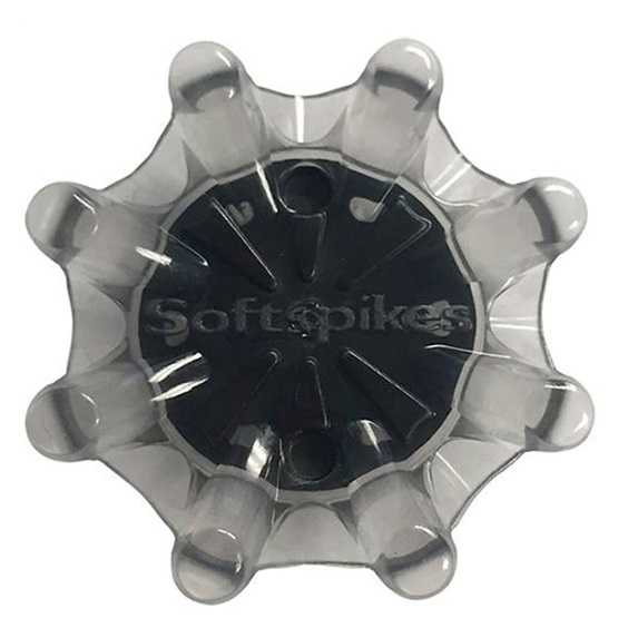 SoftSpikes Pulsar Fast Twist FJ Golfspikes, schwarz/grau (18 Stück)