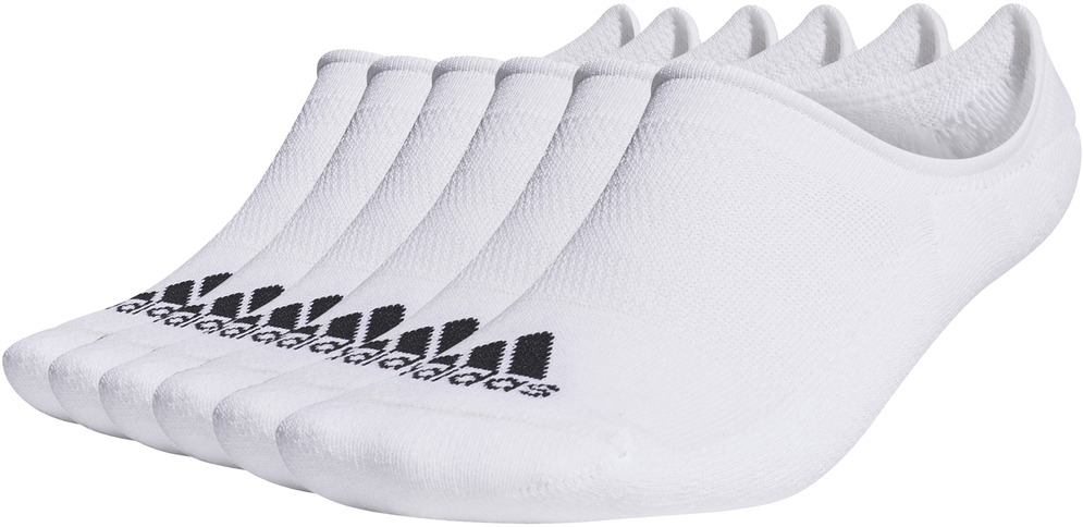 Adidas Low-Cut Herren Socken, 6Paar, weiss