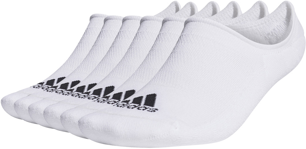 Adidas Low-Cut Herren Socken, 6Paar, weiss