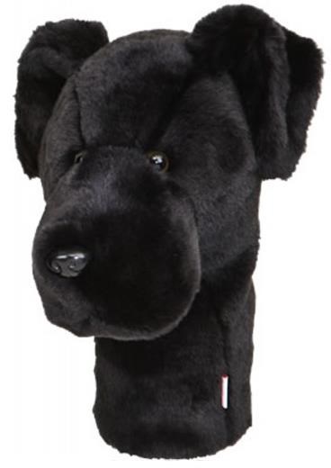 Daphne Black Labrador Driver Headcovers, schwarzer Labrador