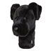 Daphne Black Labrador Driver Headcovers, schwarzer Labrador