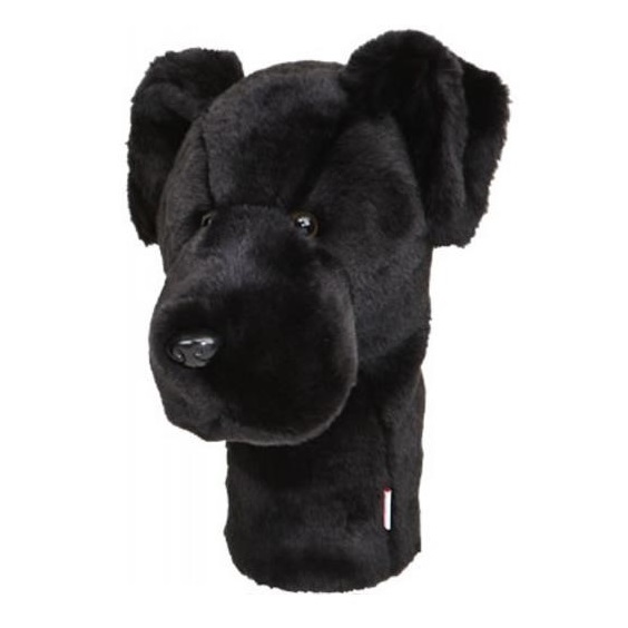 Daphne Black Labrador Driver Headcovers, schwarzer Labrador