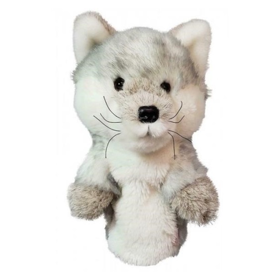 Daphne Silver Fox Driver Headcovers, Silber Fuchs