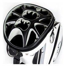 JuCad Pro Cartbag, schwarz/silber