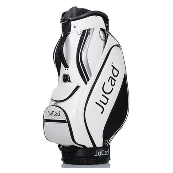 JuCad Pro Cartbag, weiss/schwarz