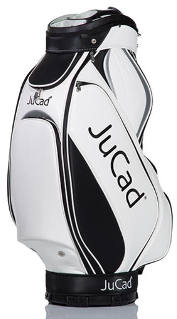 JuCad Pro Cartbag, weiss/schwarz