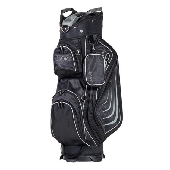 JuCad Captain Dry Cartbag, schwarz/titan