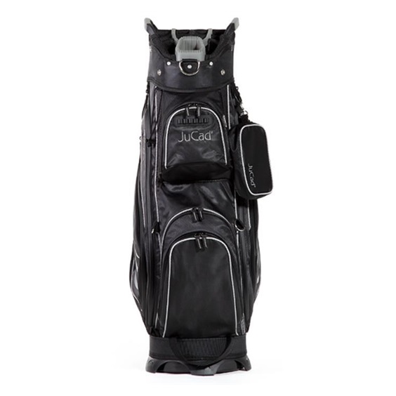 JuCad Captain Dry Cartbag, schwarz/titan
