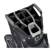 JuCad Captain Dry Cartbag, schwarz/titan