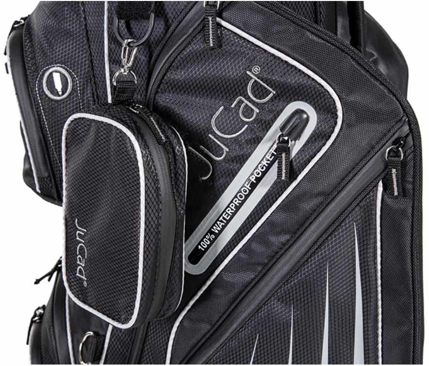 JuCad Captain Dry Cartbag, schwarz/titan
