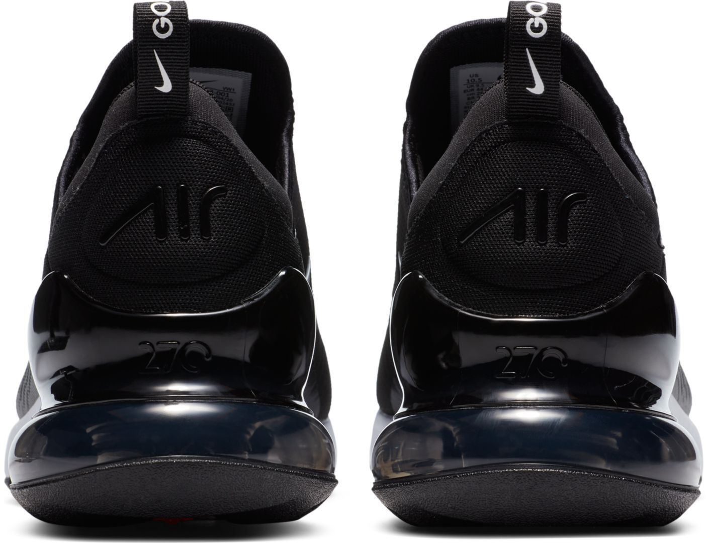 Nike Air Max 270 G Unisex Golfschuhe, schwarz