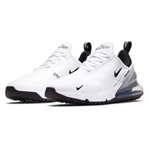 Nike Air Max 270 G Unisex Golfschuhe, weiss/schwarz