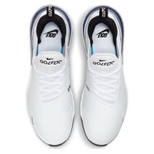 Nike Air Max 270 G Unisex Golfschuhe, weiss/schwarz