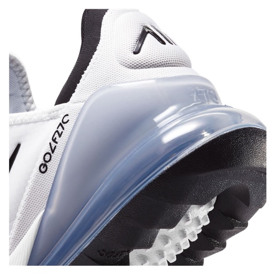 Nike Air Max 270 G Unisex Golfschuhe, weiss/schwarz