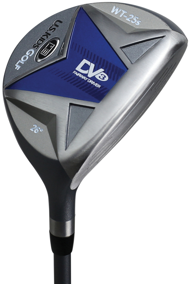 2022 U.S. Kids Golf UL45 (114 cm) WT25-s DV3 Junior Fairwayholz 26°