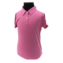 U.S. Kids Golf USKTech Lisle Mädchen Poloshirt, rosa