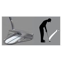 U.S. Kids Golf TS3-66 (167+cm) AIM 3 Junior Putter 33"