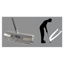 U.S. Kids Golf TS3-66 (167+cm) AIM 2 Junior Putter 33"