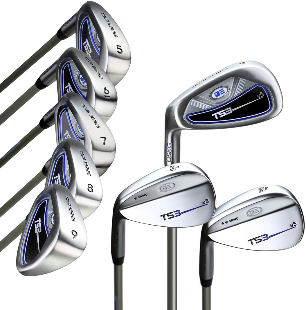 U.S. Kids Golf TS3-63 (160 cm) v5 8-Club Eisen Junior Golfset, Graphit