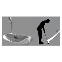 U.S. Kids Golf TS3-57 (145cm) AIM 1 Junior Putter 29"