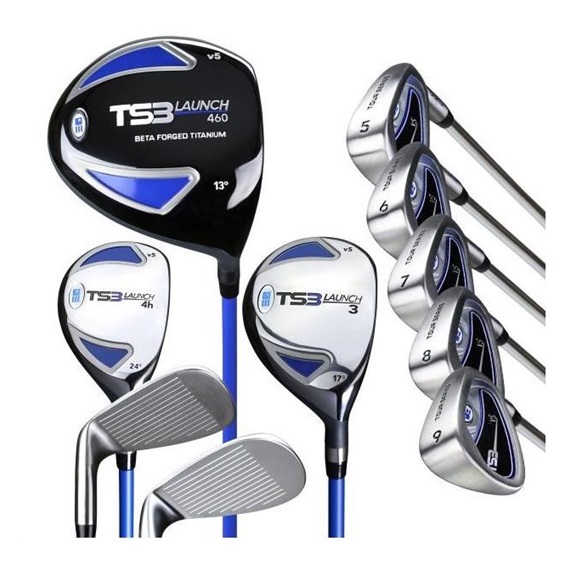 U.S. Kids Golf TS3-66 (167+cm) v5 10-Club Junior Golfset, Stahl