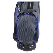 2022 U.S. Kids Golf UL45 (114 cm) WT25-s Junior Standbag, grau/blau