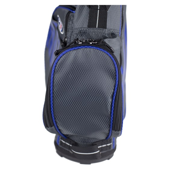 2022 U.S. Kids Golf UL45 (114 cm) WT25-s Junior Standbag, grau/blau