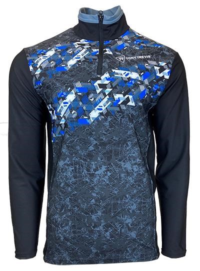 Tony Trevis Herren Sweatshirt, schwarz