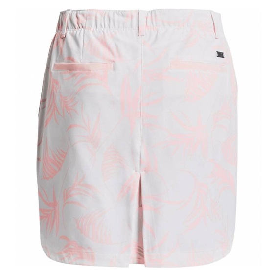 Under Armour Links Woven Printed Damen Golfrock, weiss/rosa