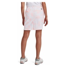 Under Armour Links Woven Printed Damen Golfrock, weiss/rosa