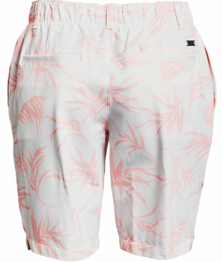 Under Armour Links Damen Printed Shorts, weiss/rosa