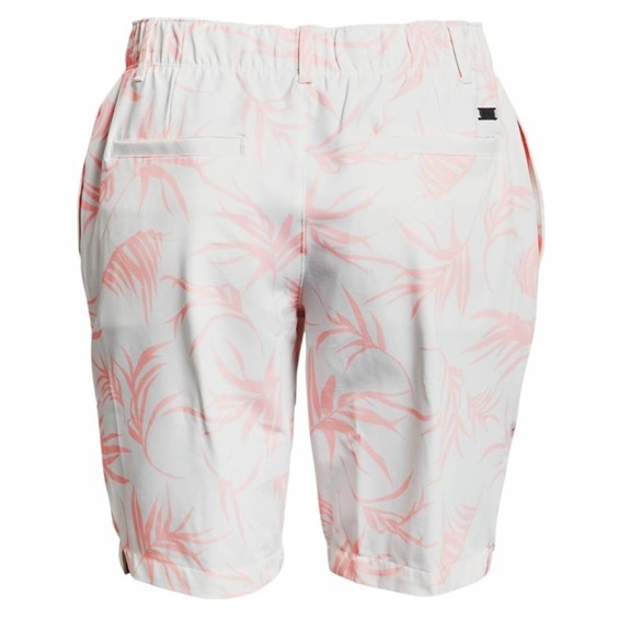 Under Armour Links Damen Printed Shorts, weiss/rosa