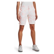 Under Armour Links Damen Printed Shorts, weiss/rosa