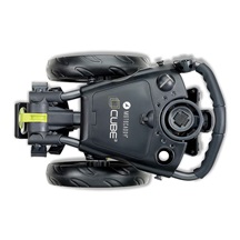 Motocaddy CUBE manueller Trolley, Graphit/Lime