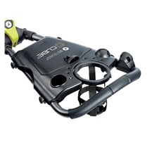 Motocaddy CUBE manueller Trolley, Graphit/Lime