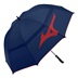 Mizuno Tour Twin Canopy Regenschirm 55", dunkelblau