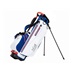 JuCad 2in1 Waterproof stand bag, blau/weiss/rot