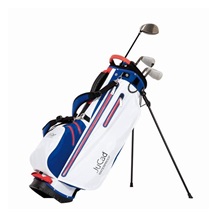 JuCad 2in1 Waterproof stand bag, blau/weiss/rot