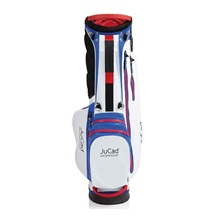 JuCad 2in1 Waterproof stand bag, blau/weiss/rot